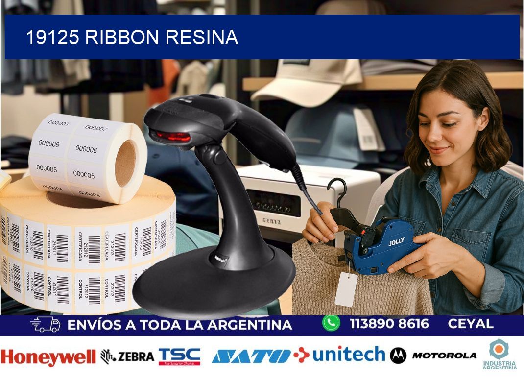 19125 ribbon resina