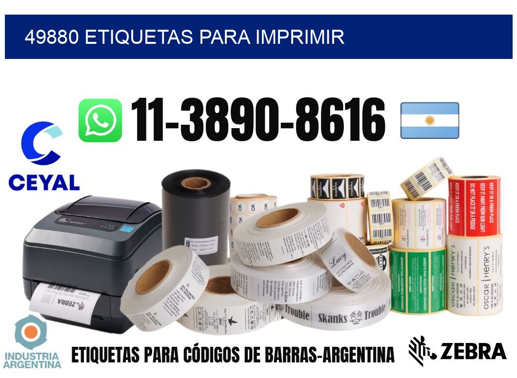 49880 etiquetas para imprimir