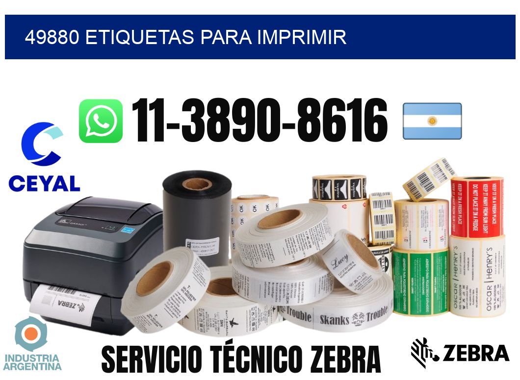49880 etiquetas para imprimir