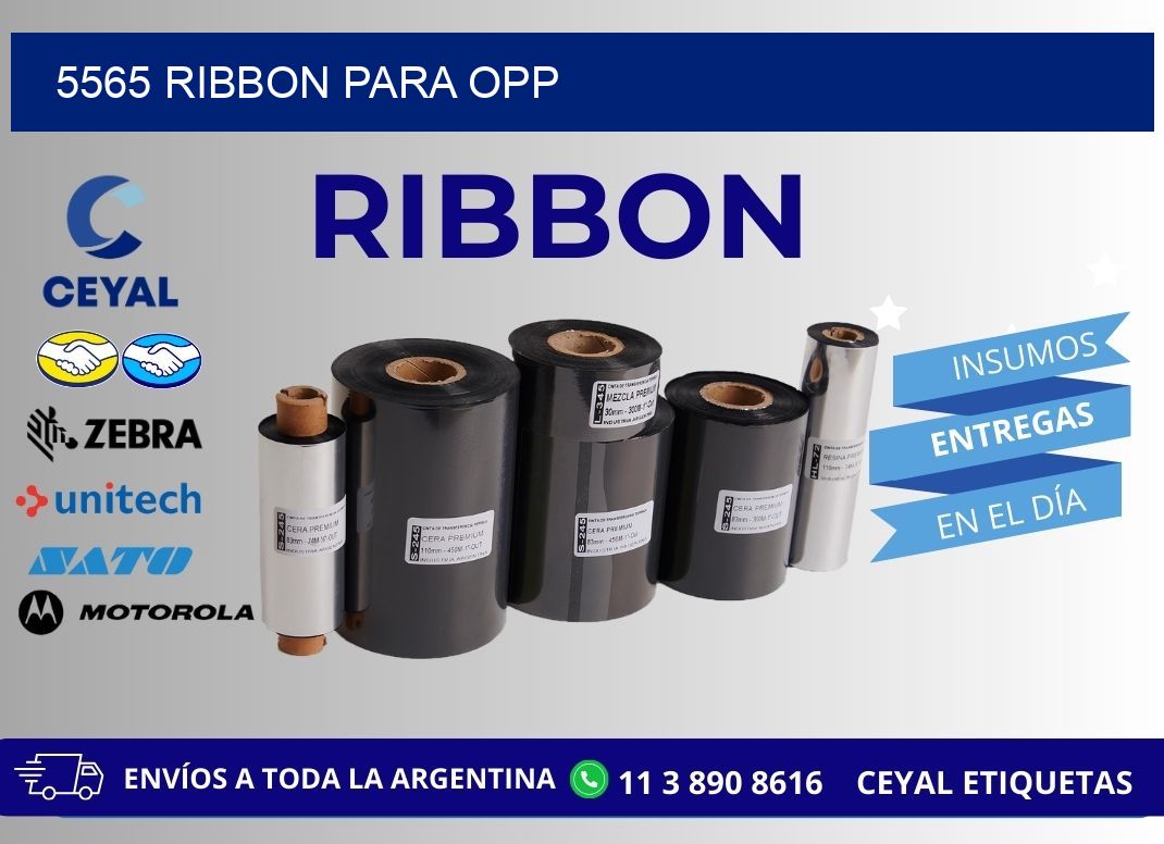 5565 ribbon para opp