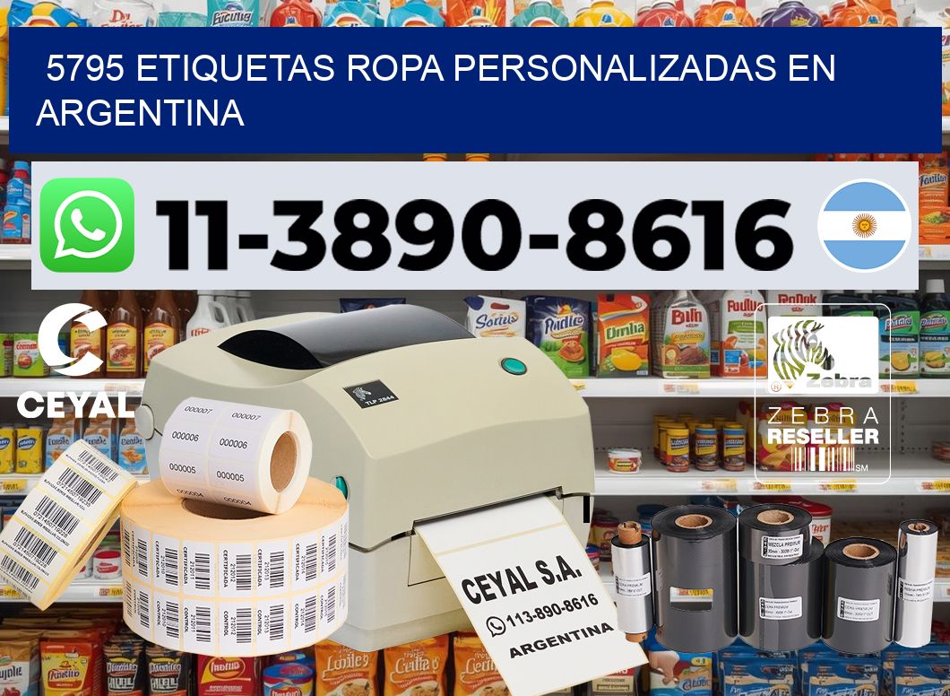 5795 Etiquetas ropa personalizadas en Argentina