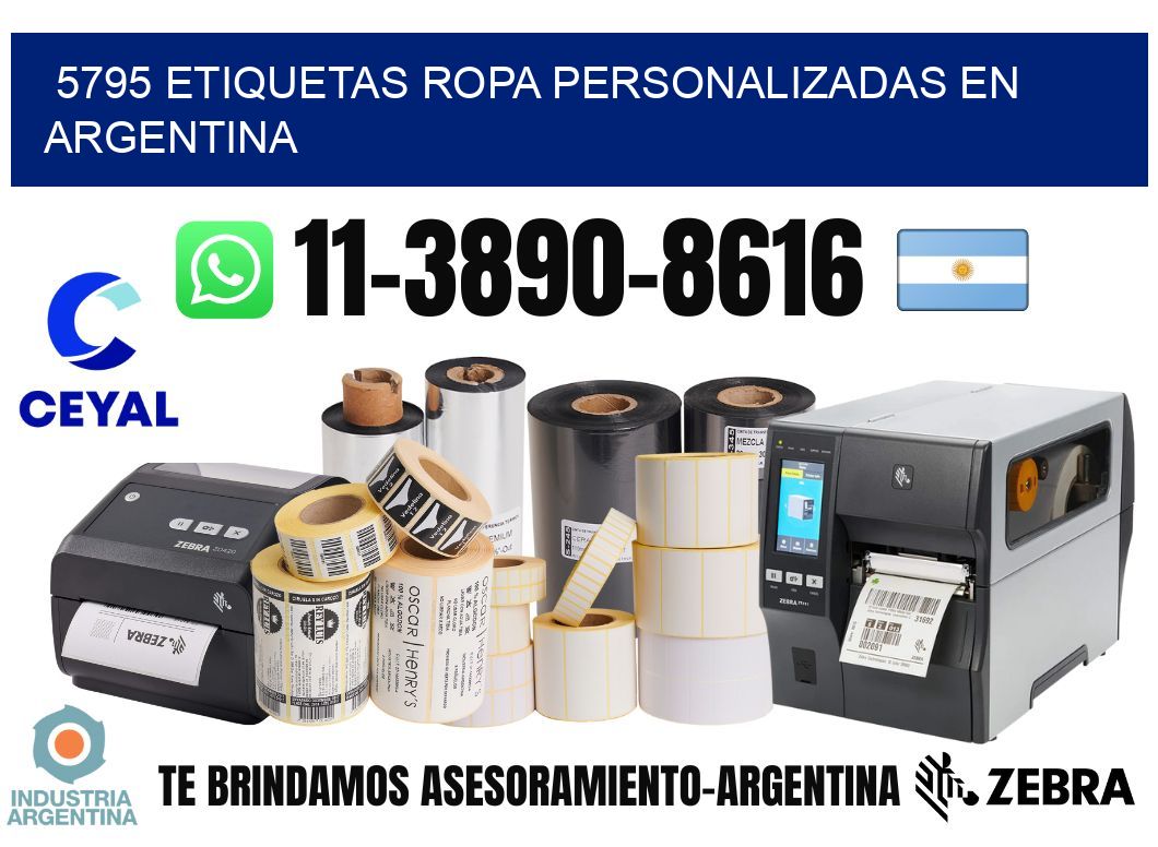 5795 Etiquetas ropa personalizadas en Argentina