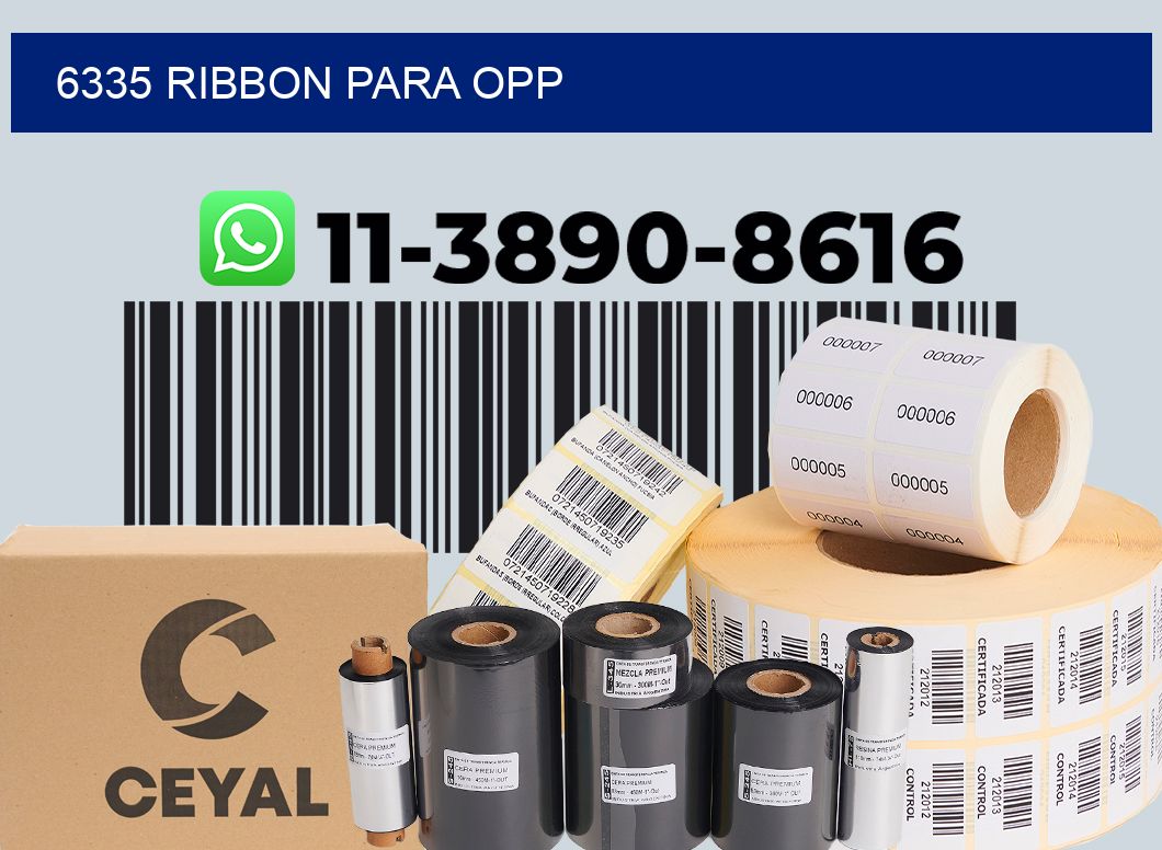 6335 ribbon para opp