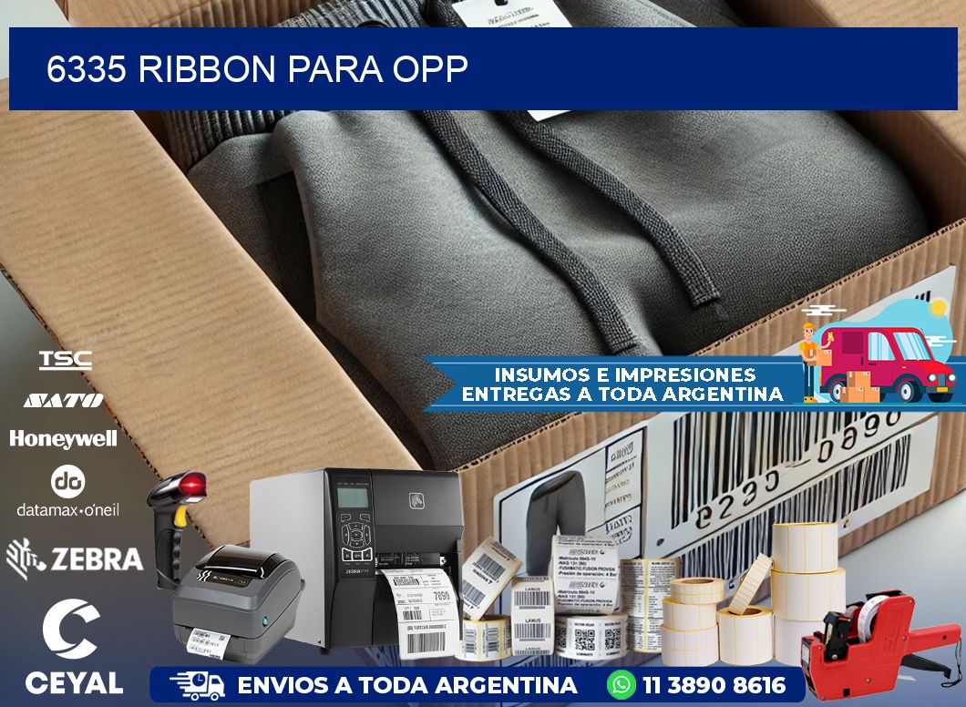 6335 ribbon para opp