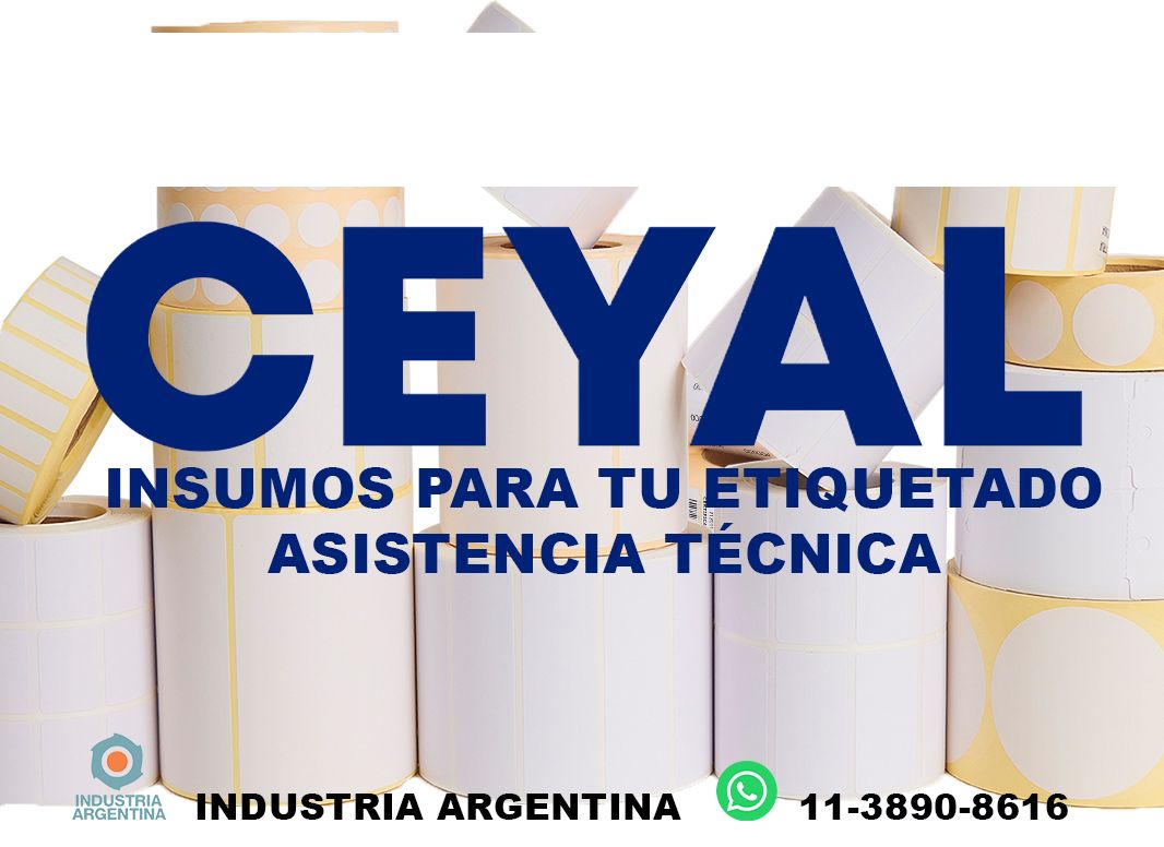 63960 etiquetas con ribbon resistente al calor