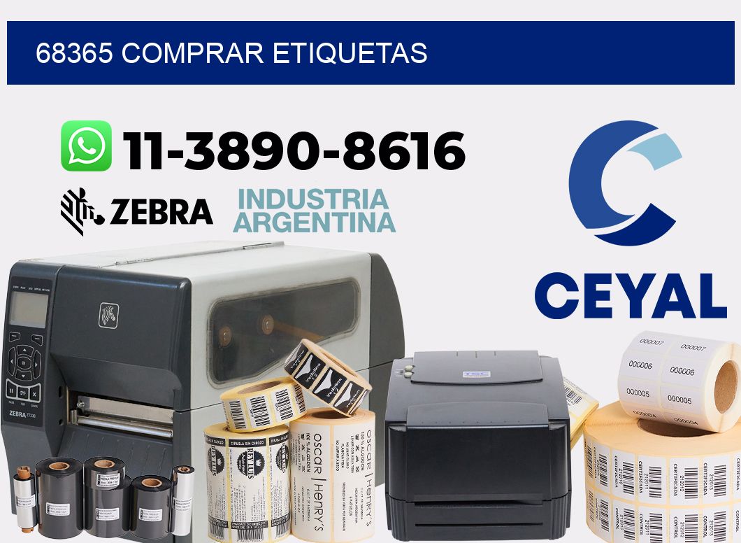 68365 comprar etiquetas