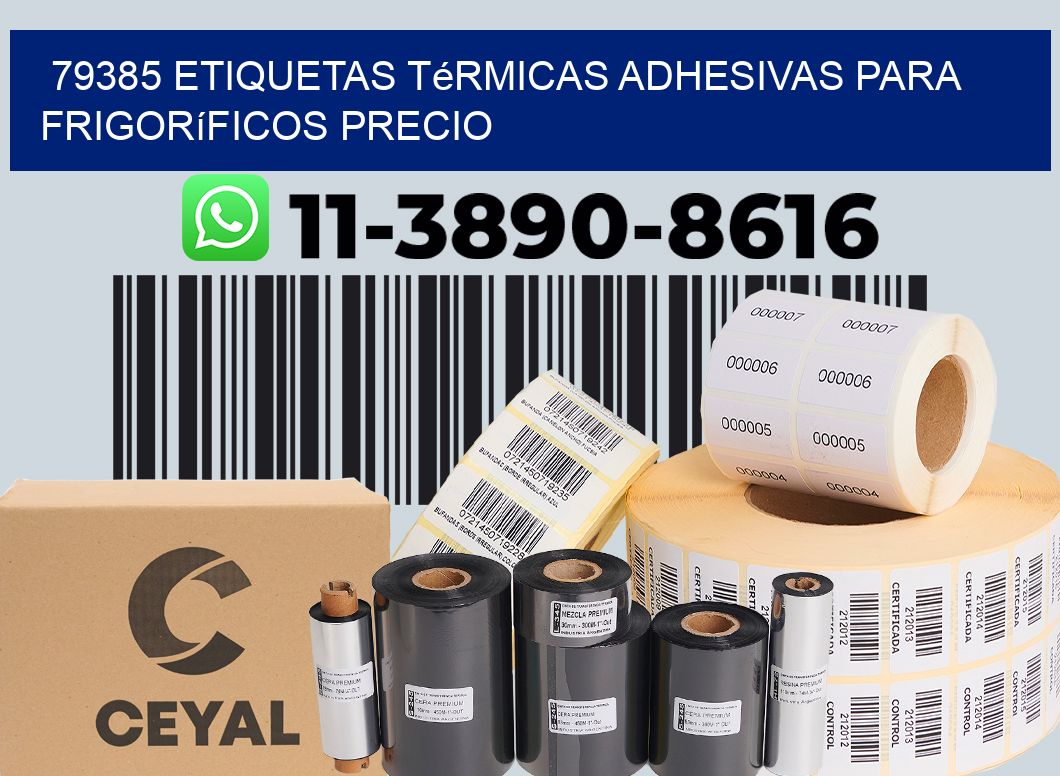 79385 etiquetas térmicas adhesivas para frigoríficos precio