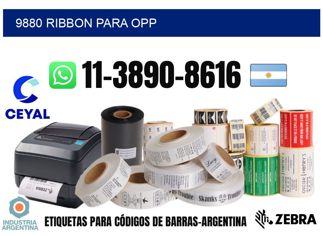 9880 ribbon para opp