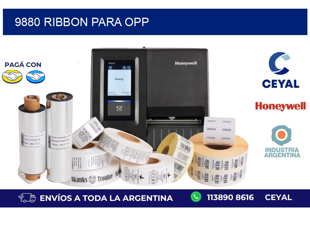9880 ribbon para opp