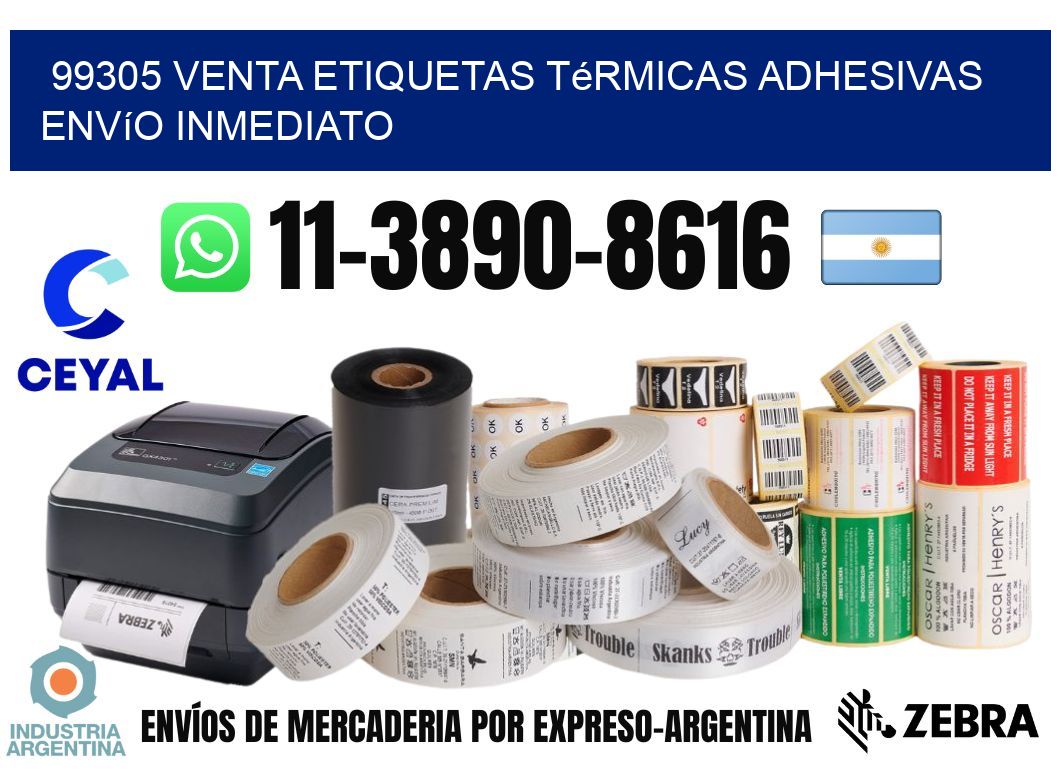 99305 venta etiquetas térmicas adhesivas envío inmediato