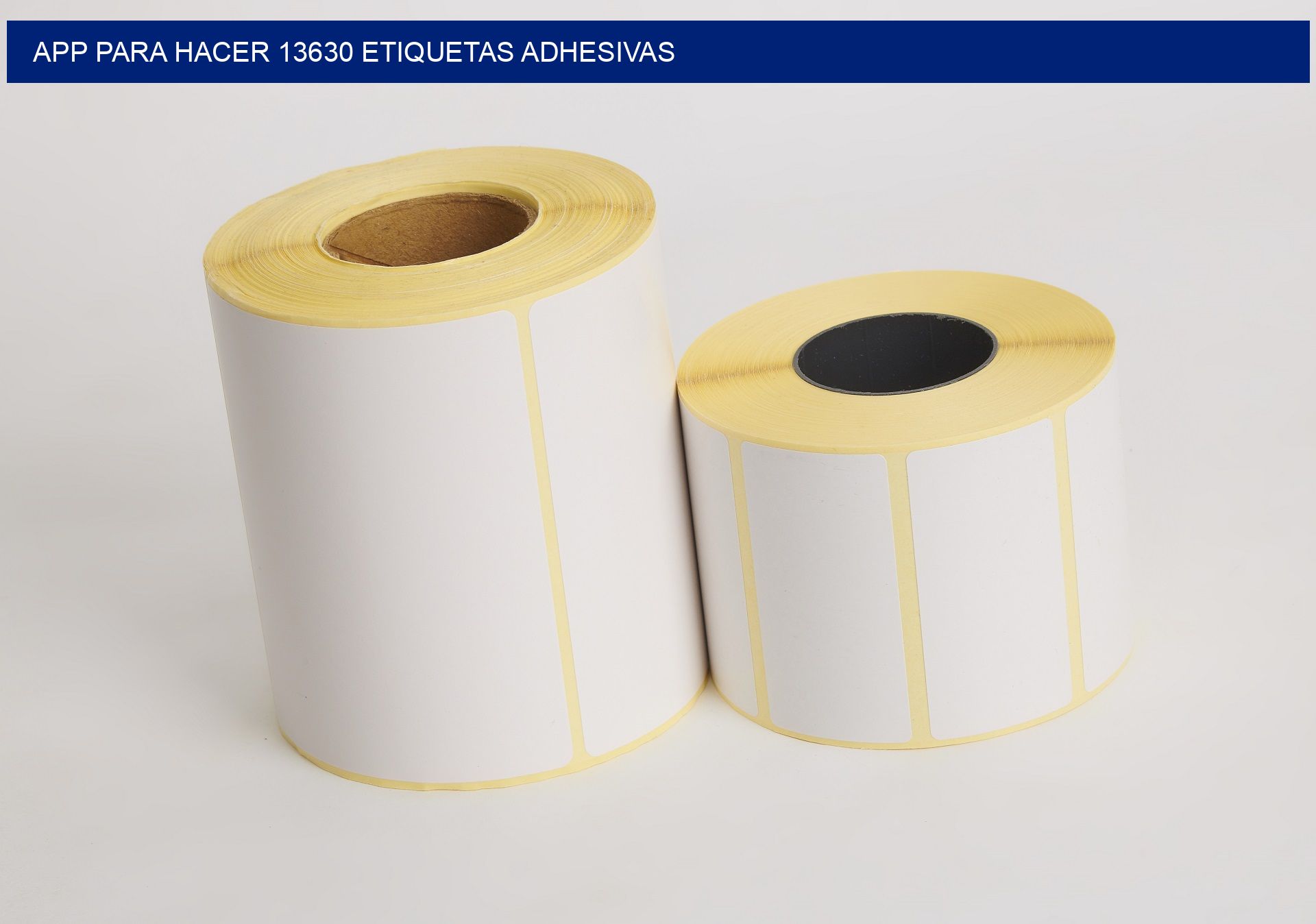 App para hacer 13630 etiquetas adhesivas