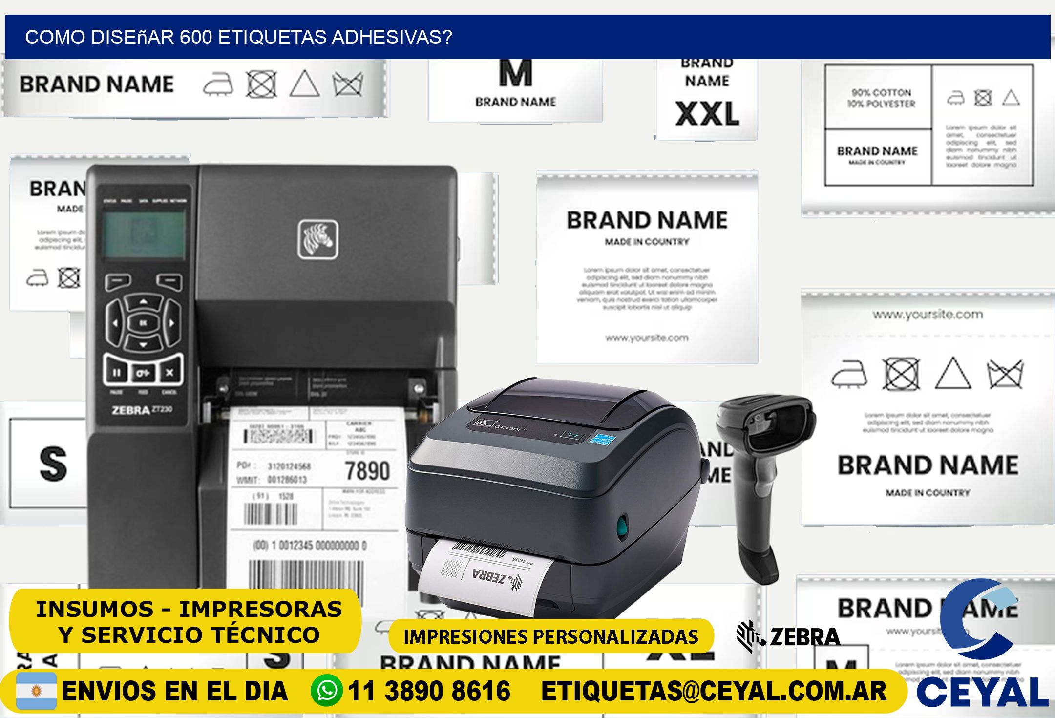 como diseñar 600 etiquetas adhesivas?