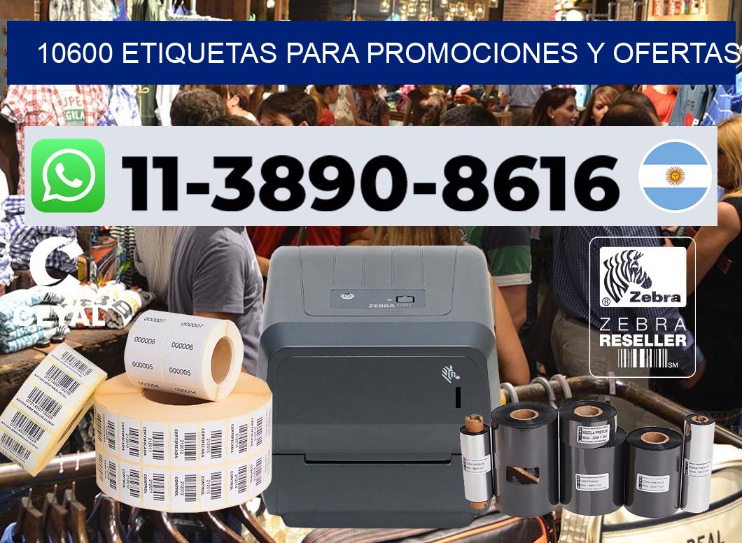 10600 Etiquetas para promociones y ofertas