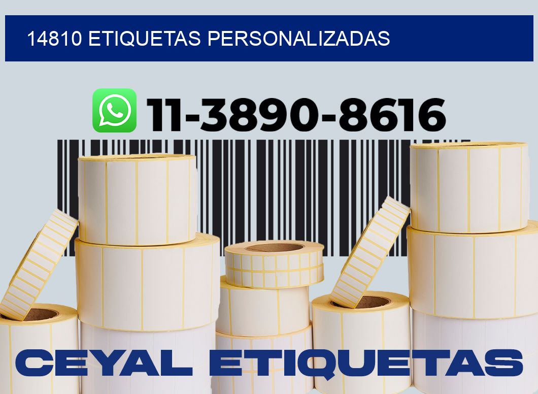 14810 etiquetas personalizadas