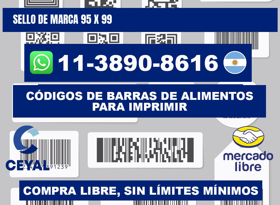 Sello de marca 95 x 99