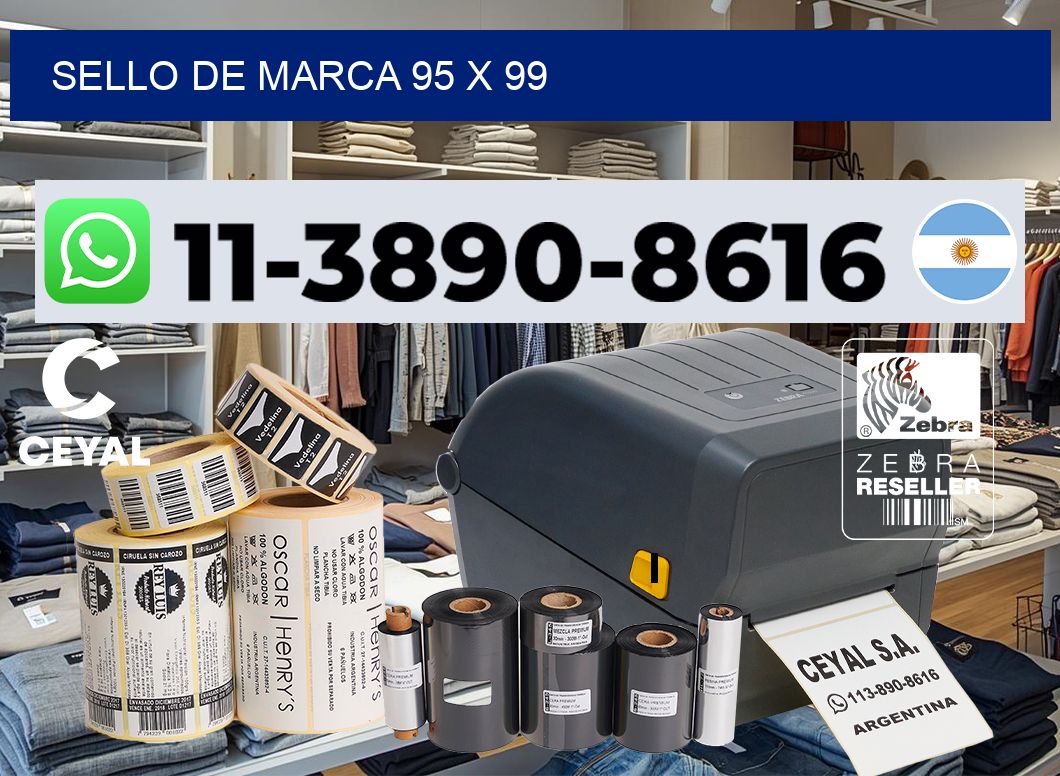 Sello de marca 95 x 99