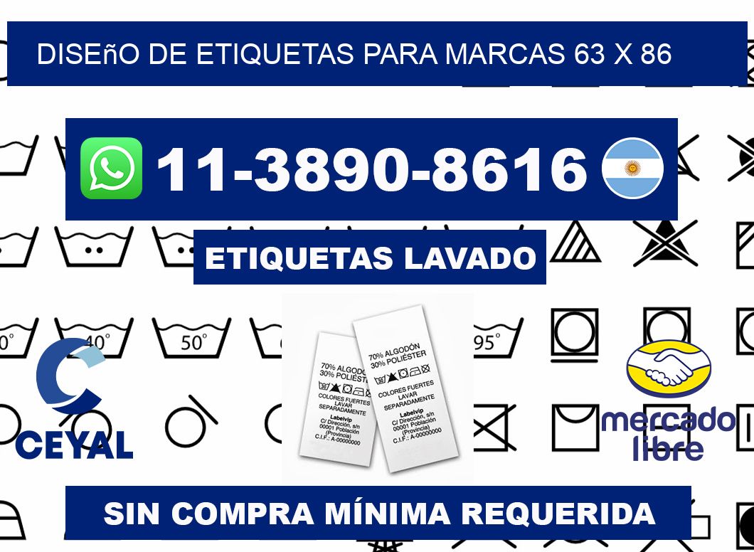 diseño de etiquetas para marcas 63 x 86