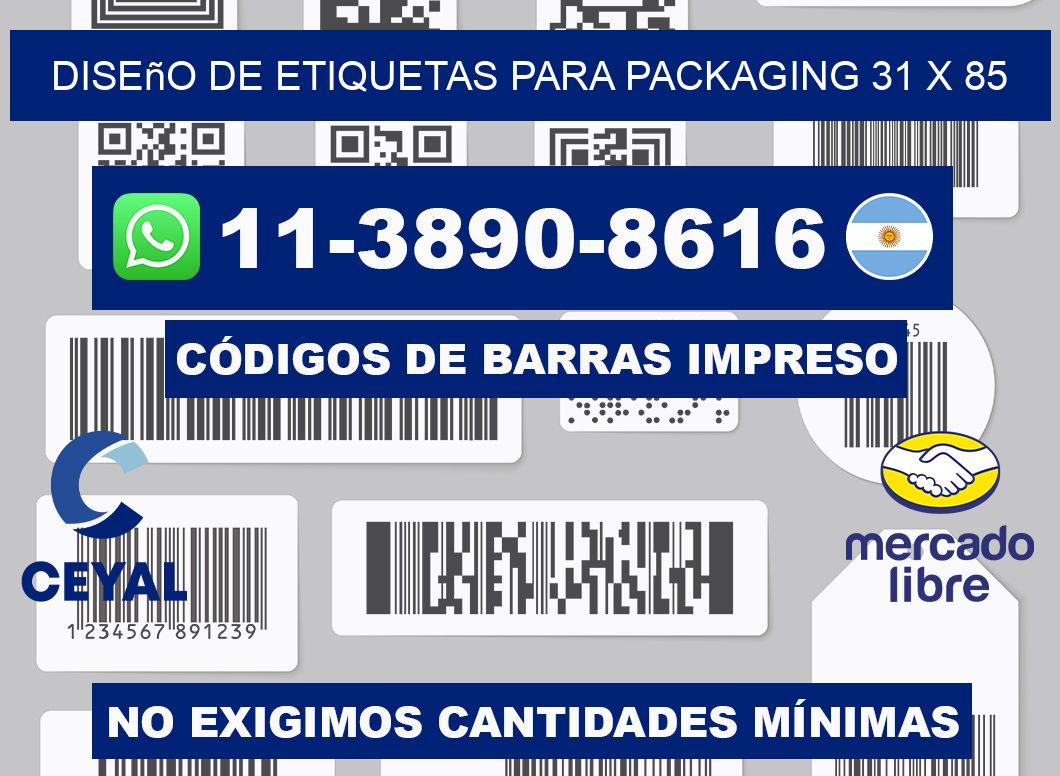 diseño de etiquetas para packaging 31 x 85