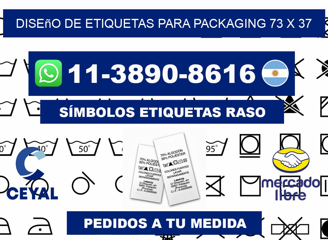 diseño de etiquetas para packaging 73 x 37