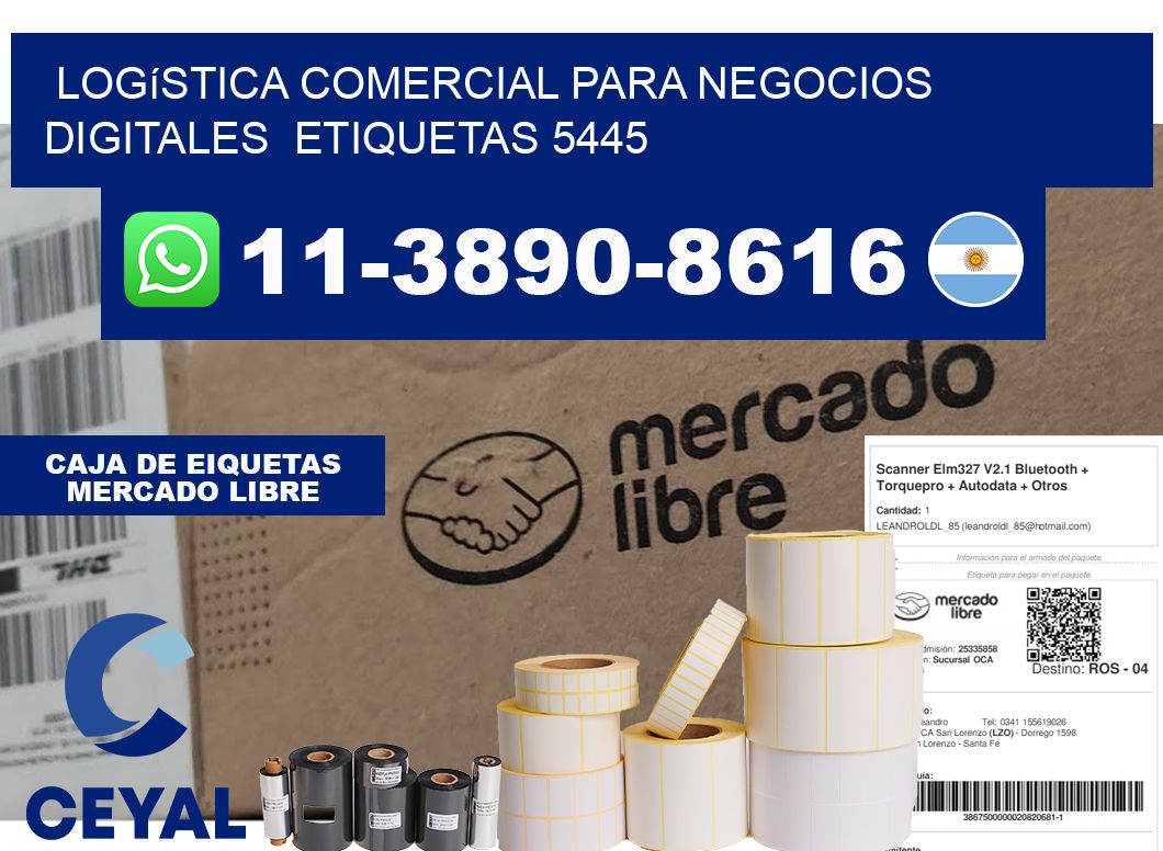 Logística comercial para negocios digitales  etiquetas 5445