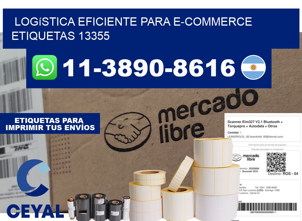 Logística eficiente para e-commerce  etiquetas 13355