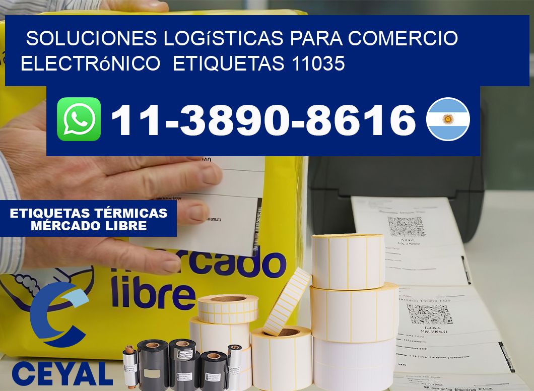 Soluciones logísticas para comercio electrónico  etiquetas 11035