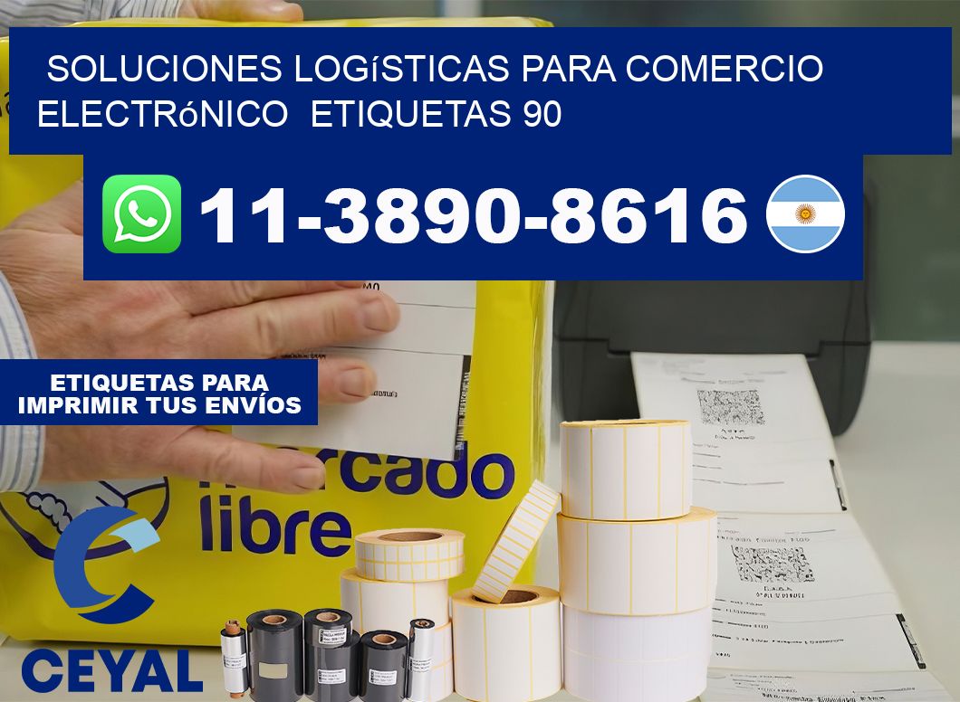 Soluciones logísticas para comercio electrónico  etiquetas 90