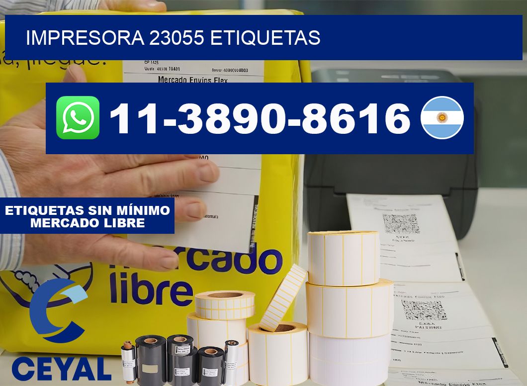 impresora 23055 etiquetas