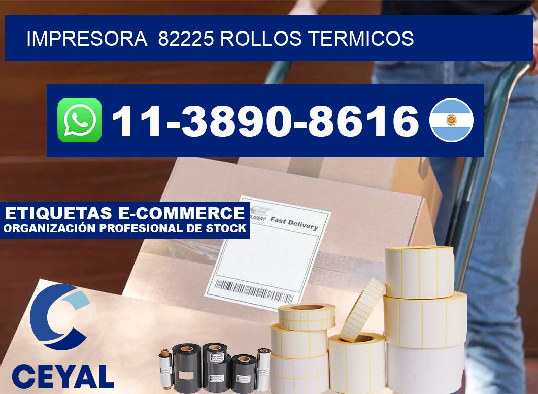 impresora  82225 rollos termicos
