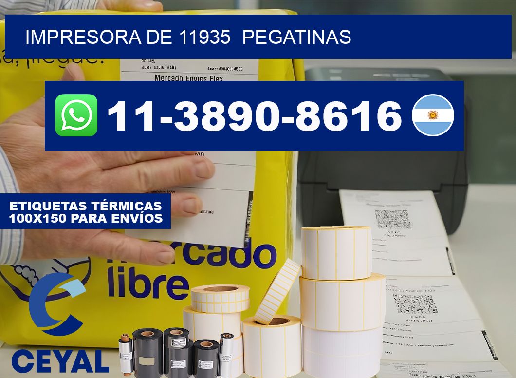 impresora de 11935  pegatinas