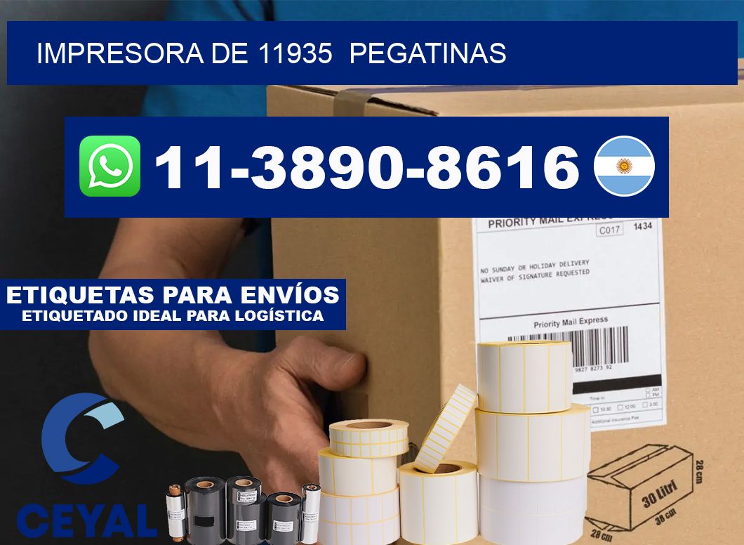 impresora de 11935  pegatinas
