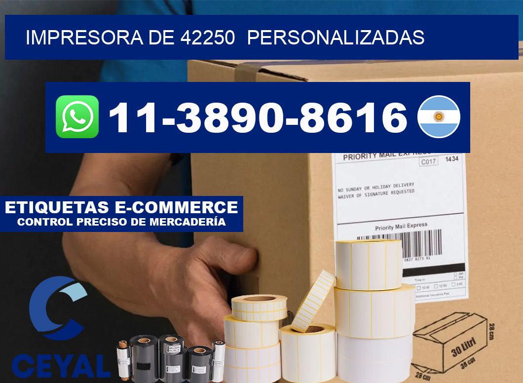 impresora de 42250 personalizadas