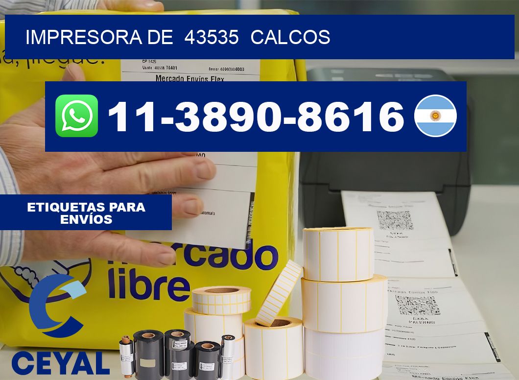 impresora de  43535  calcos