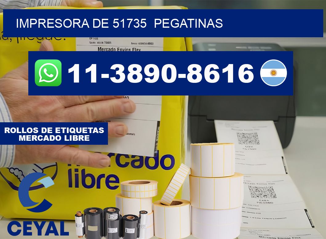 impresora de 51735  pegatinas