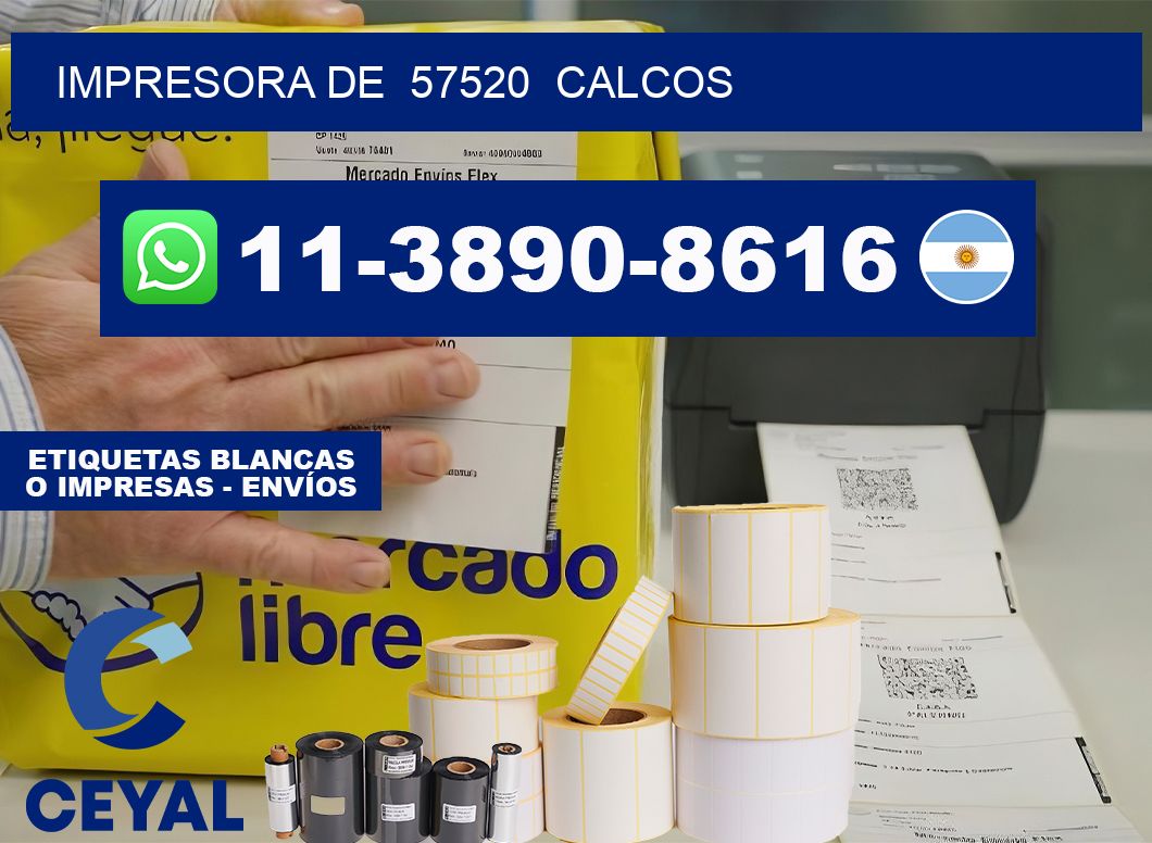 impresora de 57520 calcos