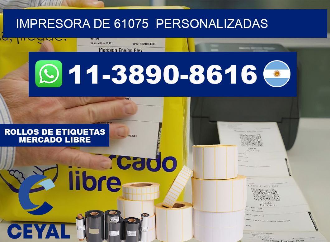 impresora de 61075 personalizadas