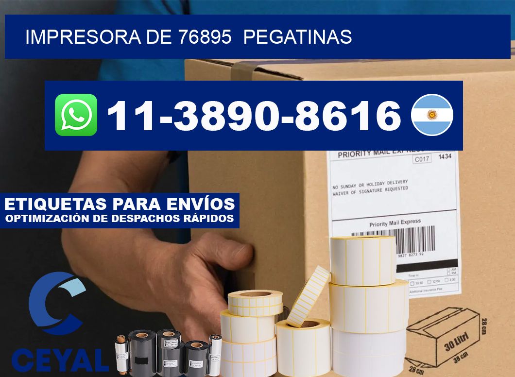 impresora de 76895  pegatinas