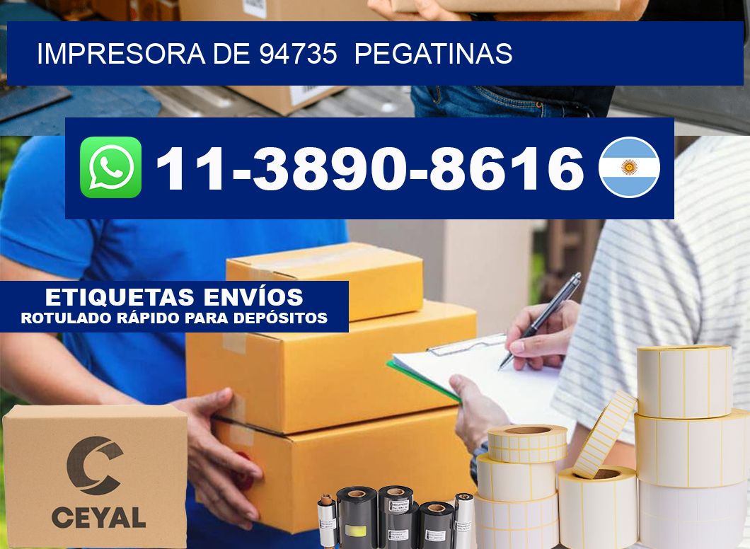 impresora de 94735 pegatinas