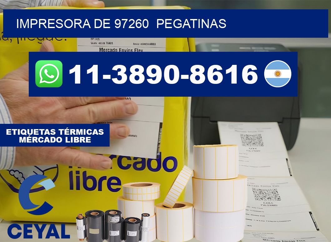 impresora de 97260  pegatinas