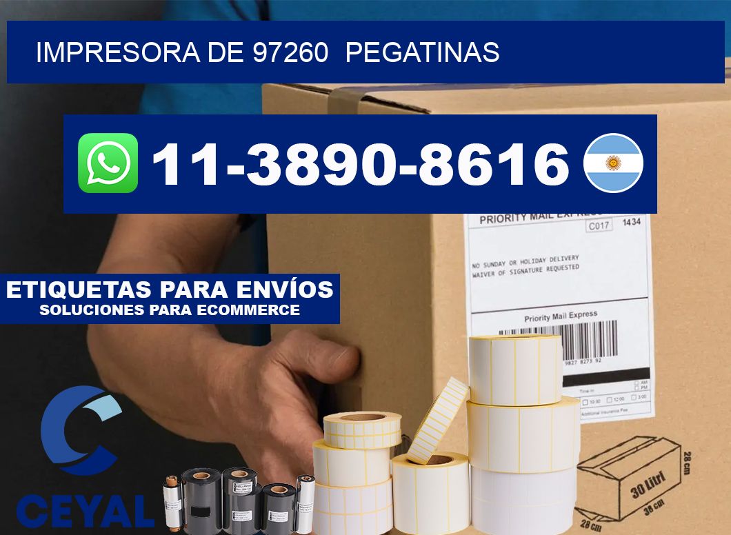 impresora de 97260  pegatinas