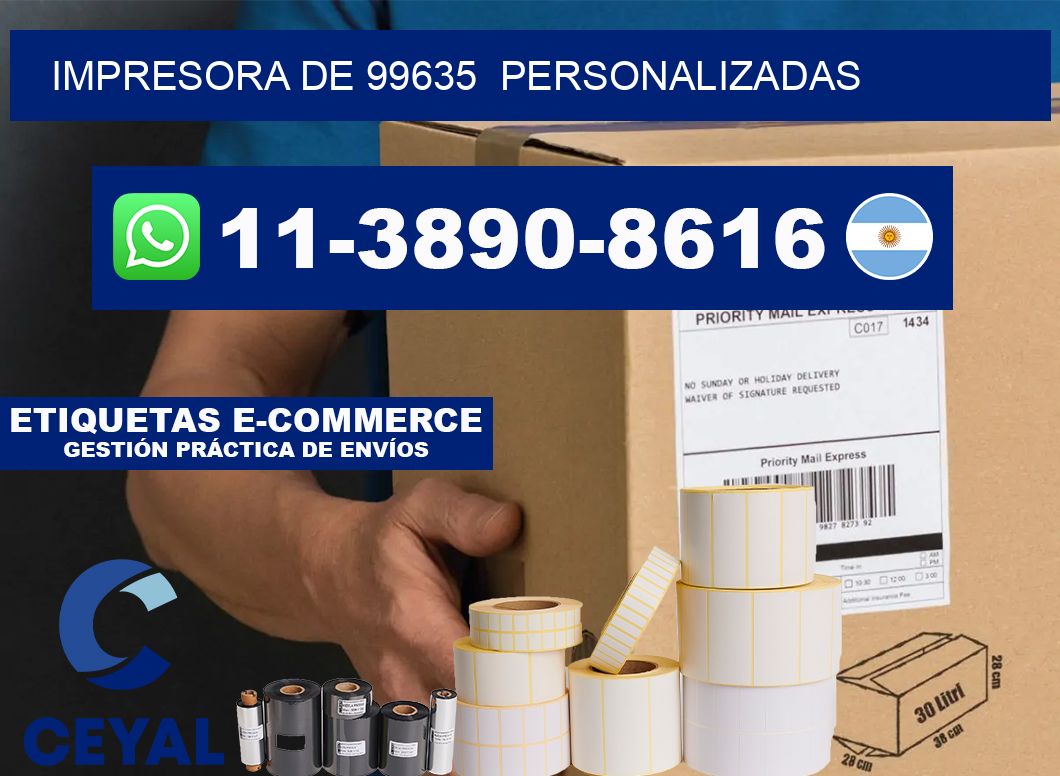 impresora de 99635 personalizadas