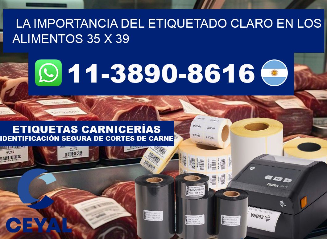 La importancia del etiquetado claro en los alimentos 35 x 39