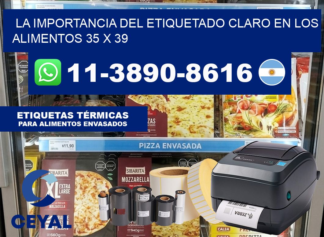 La importancia del etiquetado claro en los alimentos 35 x 39