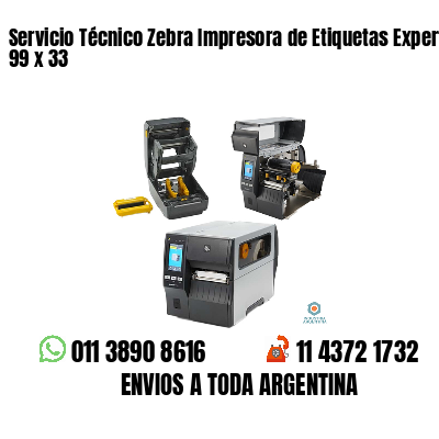 Servicio Técnico Zebra Impresora de Etiquetas Experto 99 x 33