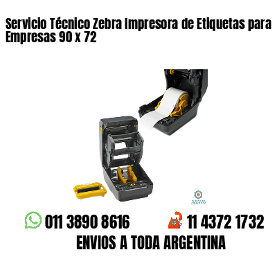 Servicio Técnico Zebra Impresora de Etiquetas para Empresas 90 x 72