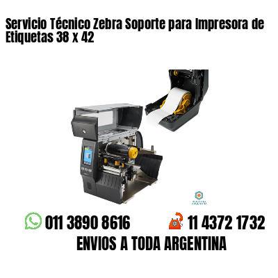 Servicio Técnico Zebra Soporte para Impresora de Etiquetas 38 x 42