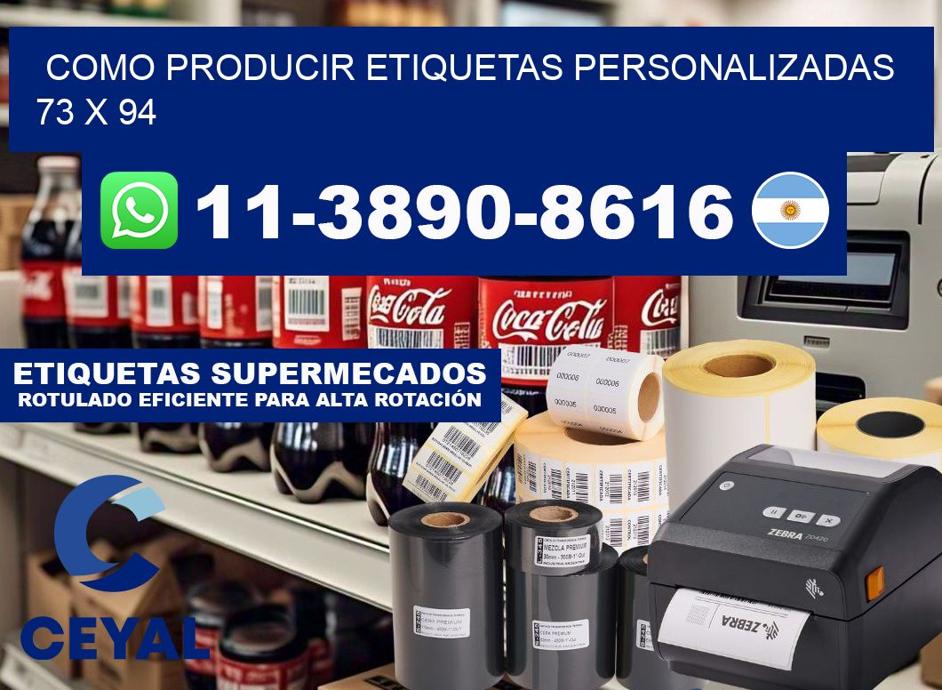 como producir etiquetas personalizadas 73 x 94