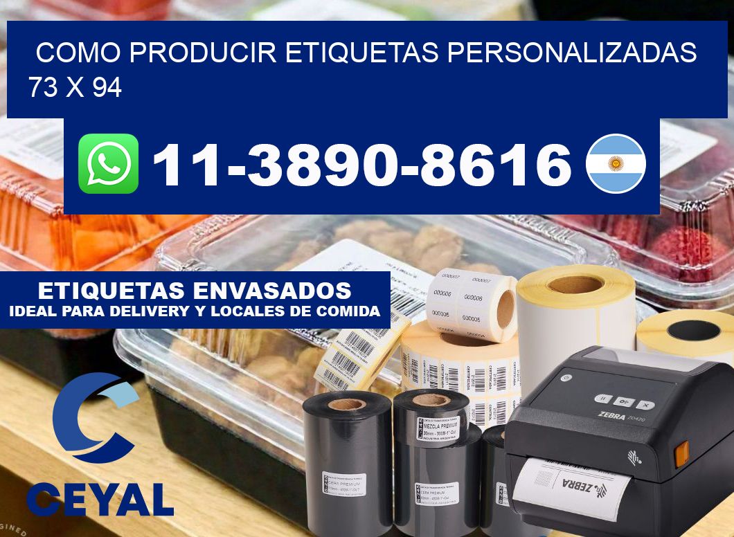 como producir etiquetas personalizadas 73 x 94