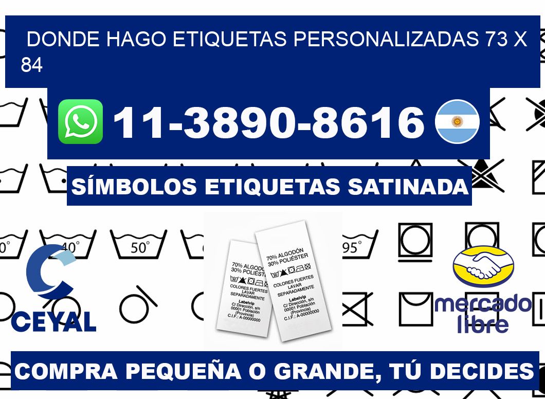 donde hago etiquetas personalizadas 73 x 84
