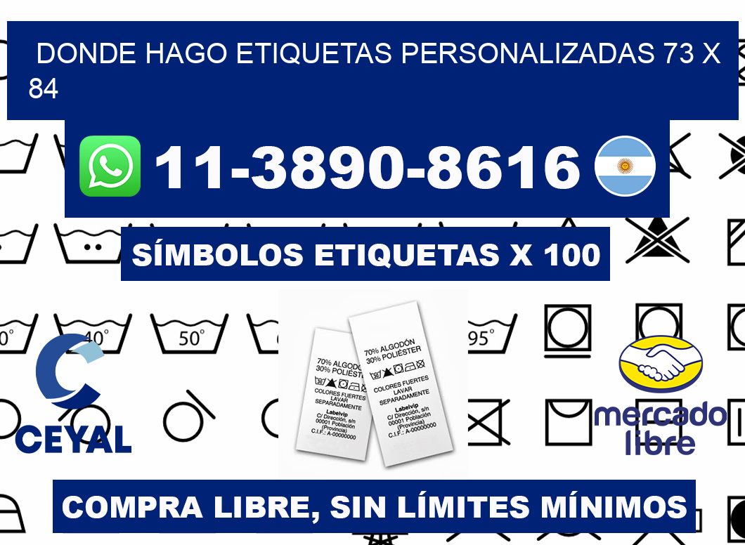 donde hago etiquetas personalizadas 73 x 84